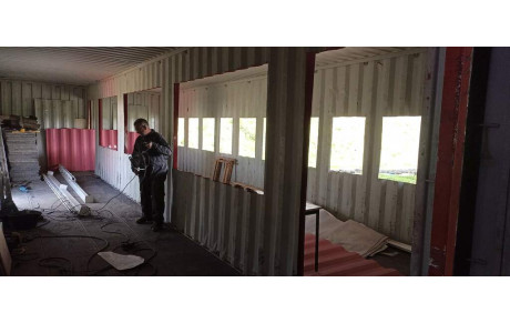 suite des découpes des containers
